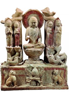 梵天东土 并蒂莲华 中国古代佛教造像下 山东 河北 河南部分